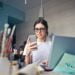 Woman at work